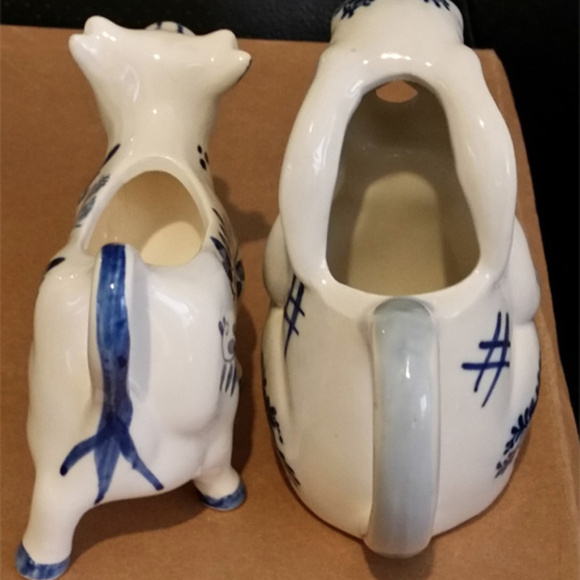 JSNY Taiwan vintage lot 2 creamers bunny cow - Picture 5 of 5